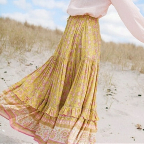 SPELL Dahlia Maxi Skirt - Picture 3 of 8